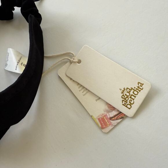 Agua Bendita Astot Hat Visor Black Adjustable O e Size NWT - Picture 6 of 8